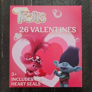 New Valentines Day Exchange Cards Dreamworks Trolls